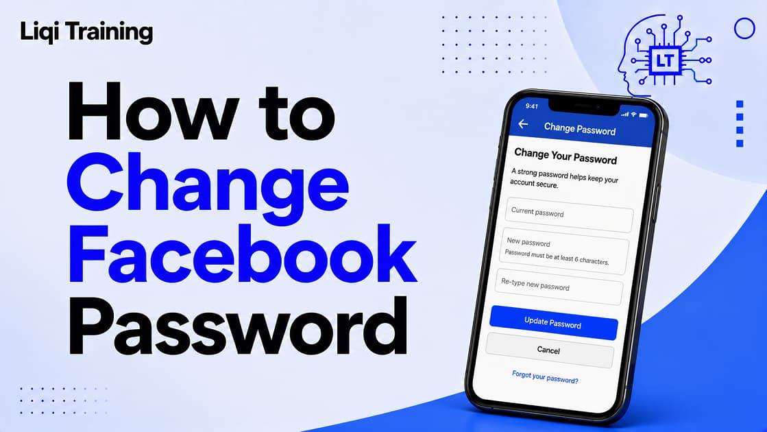 Image; How to change your Facebook password for How to Change Facebook Password on iPhone, Android, and Desktop (Even If You Forgot It): Liqi Training