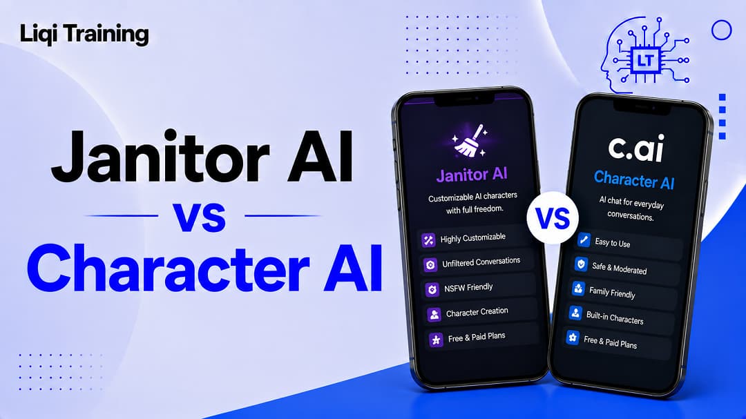 Image; Janitor AI vs Character AI: Features, Safety, Pricing, and Which AI Chat Platform Should You Choose?