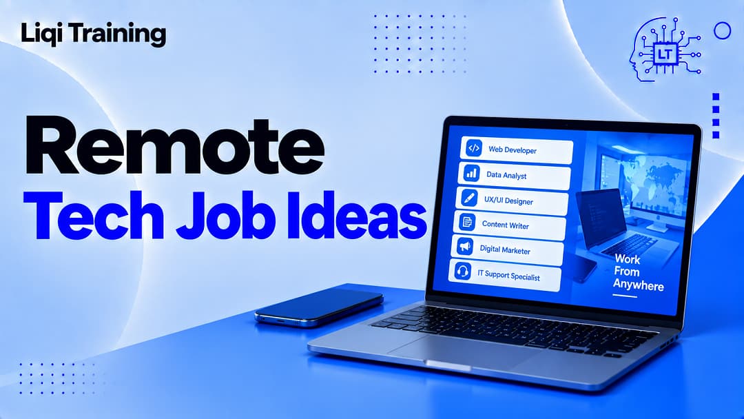 Image; 5 Remote Tech Job Ideas That Pay Over $100,000 a Year: Liqi Training