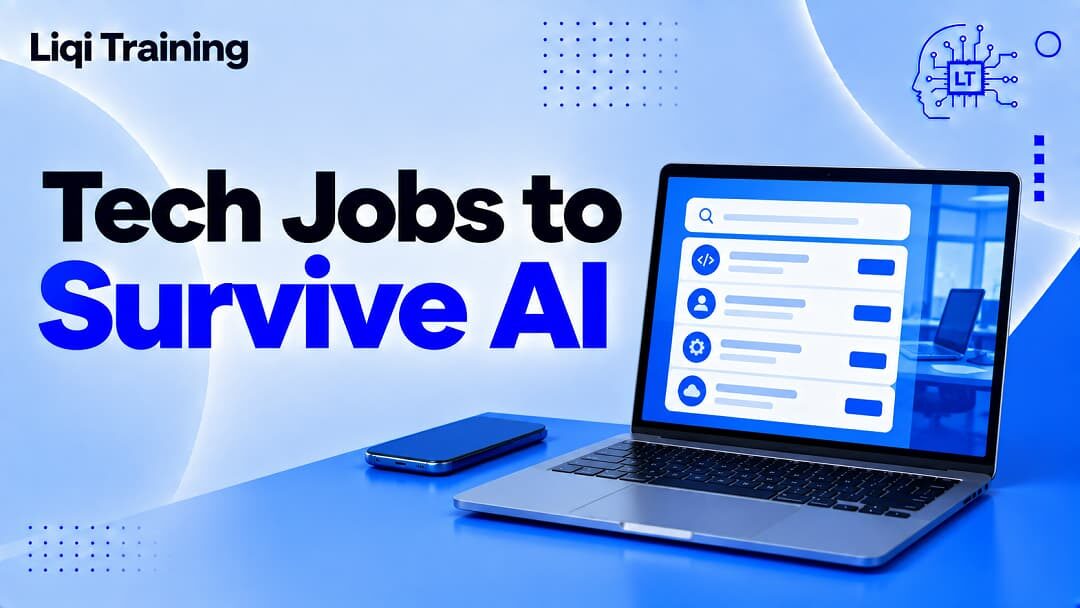 Image; 7 Tech Jobs That Will Survive AI Replacement: Liqi Training