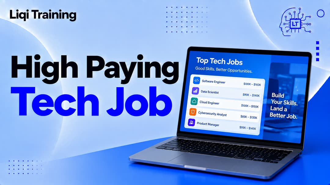 Image; How My Friend Got a High Paying Tech Job With No Degree: Step-by-Step Guide: Liqi Training