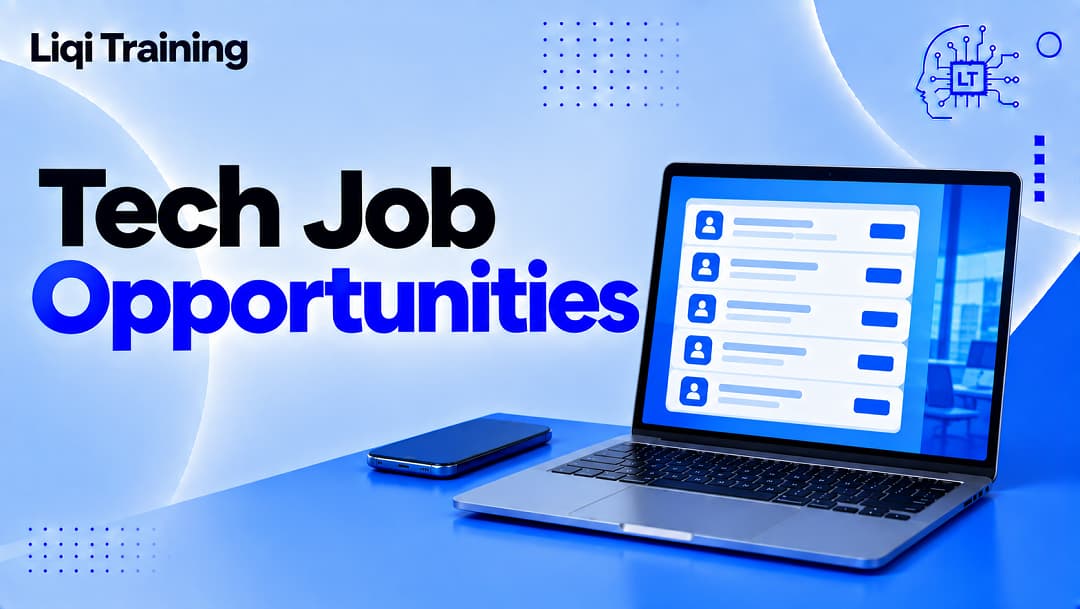 Image; How to Find and Apply for Tech Job Opportunities: Liqi Training